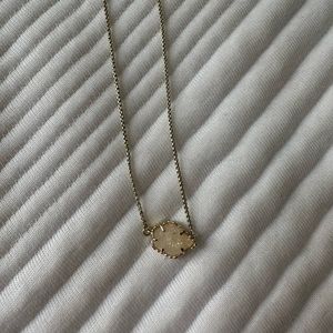 Kendra Scott - Gold Iridescent Drusy Necklace